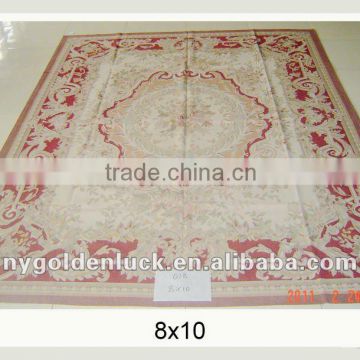 8x10 Classic hand made chinese aubusson carpet