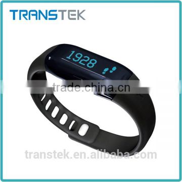 Transtek bluetooth silicone pedometer bracelet