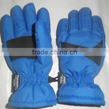 Factory supply nylon taslon ski gloves
