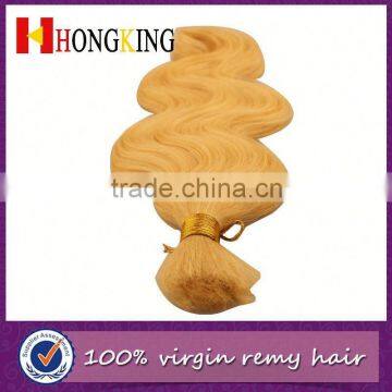 Human Hair Indian Wet And Wavy Bulk Hair