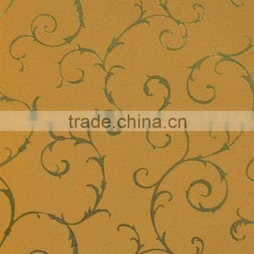 China biggest manufacturer waterproof metallic foil wallpaper