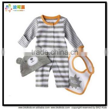 BKD oem clothing manufacturing baby clothing set baby romper set from BKD factory