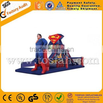 New design spiderman inflatable obstacle course A5016