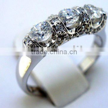 QCR049 elegant designer sliver ring,silver 925 ring from jewelry manufacturer