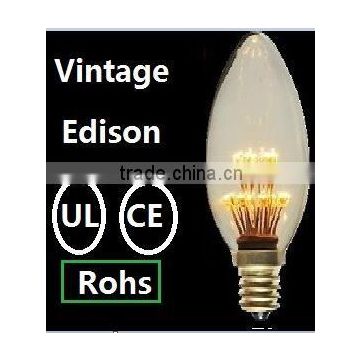 Hotsale 3w edison led bulb