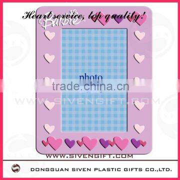 cartoon style soft pvc frame photo for promotion gift