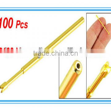 CNC Machining Brass Pogo Pin, Test Brass Probe Pin