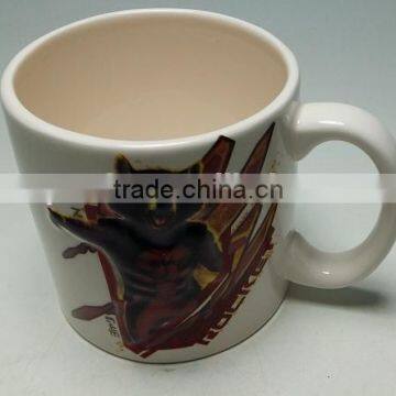 Wholesale cheap plain bulk ceramic huge mug