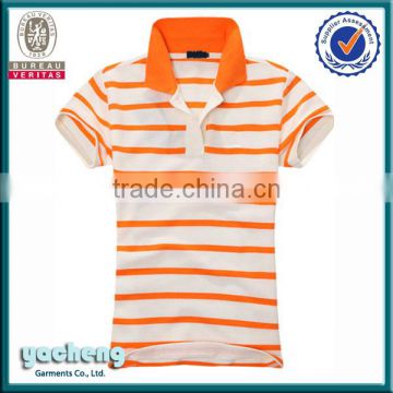 2014 Fashion promotional polo shirt of 100% polyester t shirts