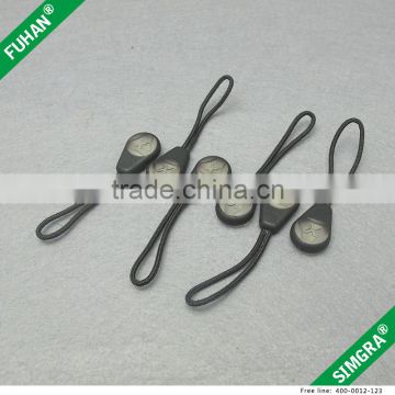 China Supplier Sportswear Silicon Rubber Zipper Pullers Wholesale