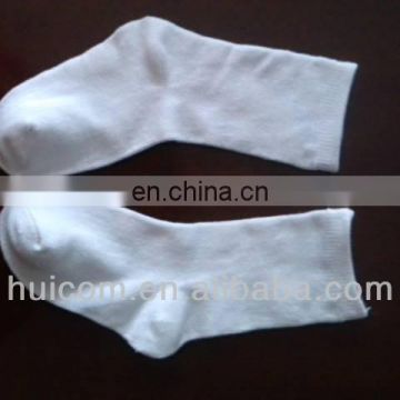 baby bor or girl white mid calf socks