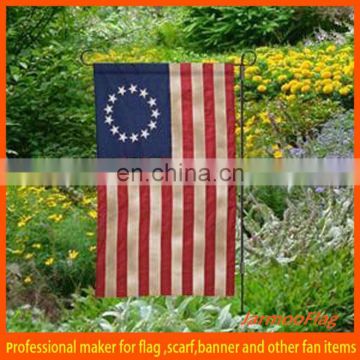 wholesale outdoor banner garden flags applique
