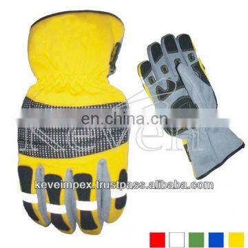 Top quality nylon and synthetic leather rescue & extrication gloves 2018