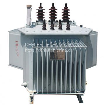 Three-Phase Oil-Immersed Solid Distribution Transformer with Wound Core