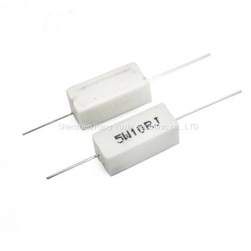 wire wound axial cement resistor,PCB load Power Resistor10W 15w 20w