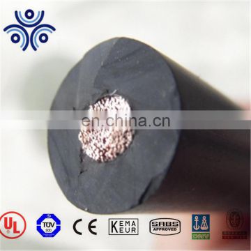 Good quality Huatong rubber insulation 400mm welding power cable