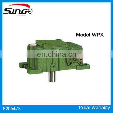 WPX,WPO series 80 Degree Worm Speed Gearbox with the flange Cast iron