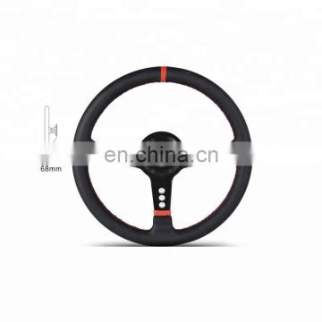 Hot sale 350mm steering wheel pvc car steering wheel