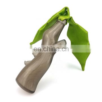 Squeaky tree shaped eco-friendly dog chew toy
