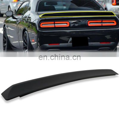 New Hot Selling Products ABS material Soft Car Rear Wing Bumper Spoiler with Carbon Fiber for Dodge Challenger 2008-2017
