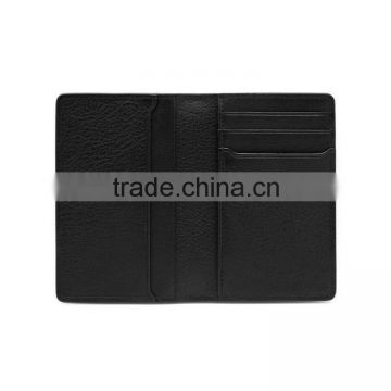 Factory top quality cow leather card wallet genuine leather card case wallet