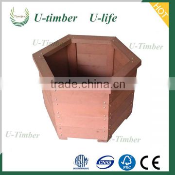 CE certificate WPC flower box for sale