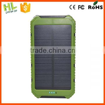 Newest design 10000mah rohs solar charger instructions