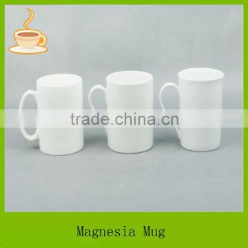 Straight shape ceramic mug stock, sublimation white ceramic mug , T/T