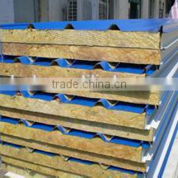 rock wool sandwich panel for roofing