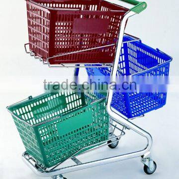 Japan baskets supermarket trolley