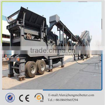 Jaw type mobile crusher station HM1349EE912 by HMBT for sale
