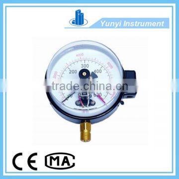 Magnetic-asstisted Electric contact pressure gauge