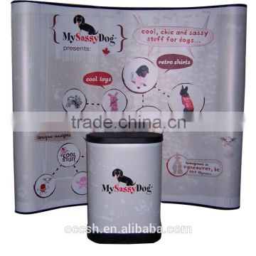 Deluxe Pop up Display Banner Promotion Trade Show Backdrop Display Stand