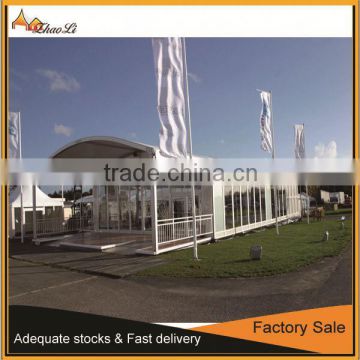 New Special Design Curved Marquee for Weddings, Tent Curved for Sale