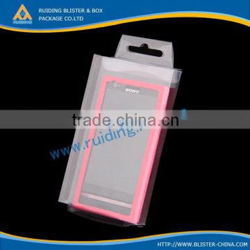 blister plastic retail packaging clear box for iphone 5