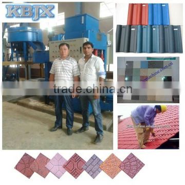 KB-125C multi color concrete roof tile machine