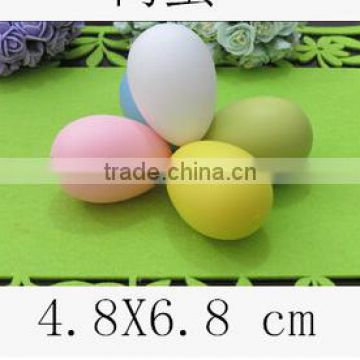 Colorful printing party decoration big and small plastic easter eggs