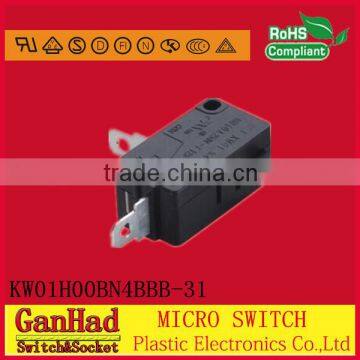 KW01 SNAP action micro switch IP40