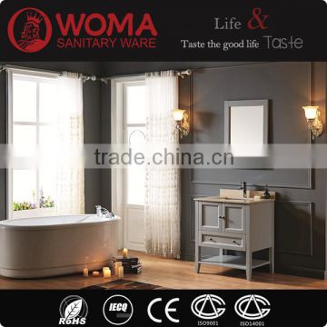 Wholesale Solid Oak Wood Bathroom Cabinet