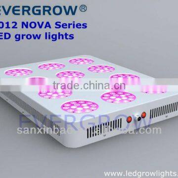 Dimmable NOVA T12 Evergrow LED Grow Light 408W for Medical Plants