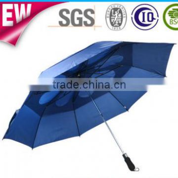 27'' Arc Canopy Auto Open and Manual Close Big Folding Umbrella,Travel Umbrella