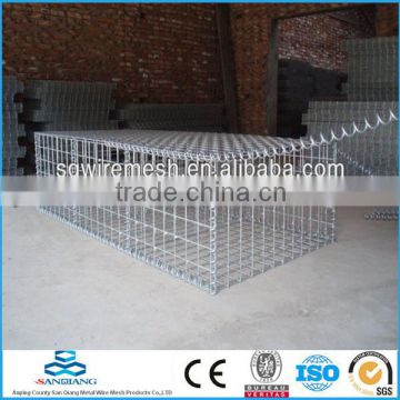 SQ-80*100mm galvanized gabion boxes(professional manufacture)
