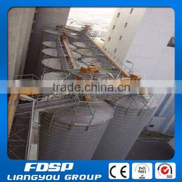 Hot sale automatic feeding corn silo for chicken farm