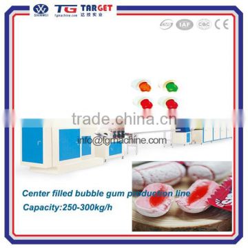 Center filled bubble gum production line (center fresh)