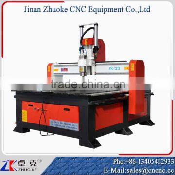Jinan Hot Sale CNC Router Machine For Wood ZK-1313 1300*1300MM With 4 Axis 5.5KW Big Power Spindle 200MM Z-Axis
