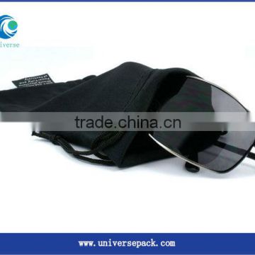 wholesale black drawstring glasses bags