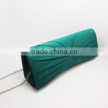 Satin cover ladies evening clutch bag for party