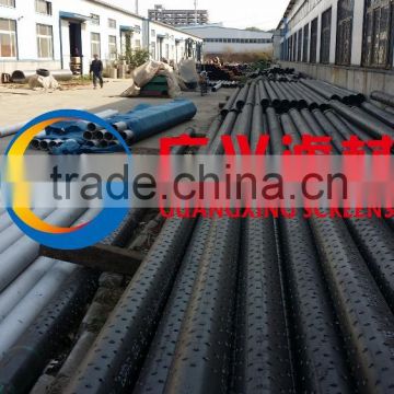 stainless steel perforated round hole drill pipe