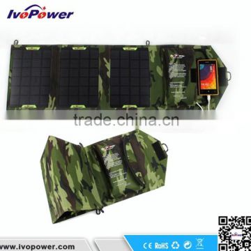 dual usb 5V 1A/5V2 A solar charger for Iphone/Ipad, professional manufacturer China solar panel