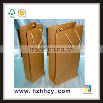 Hot Selling High Quality Kraft Paper Bag For Wine